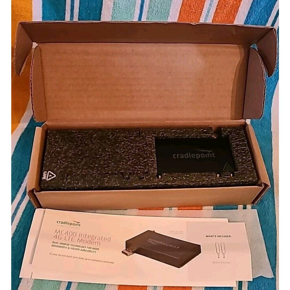 NEW Cradlepoint 4G LTE 300 MBPS integrated Cellular Modem MC400LP6 MC400